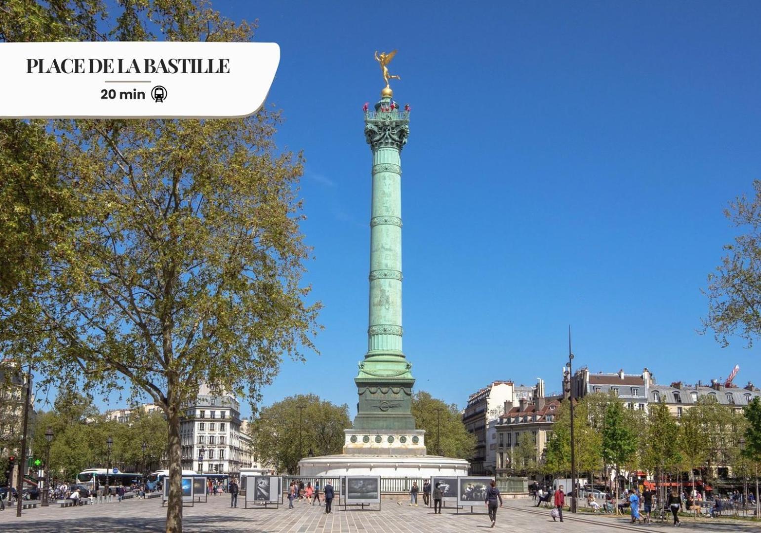 154 Suite Phil - Superbe Appartement A Paris. Екстер'єр фото
